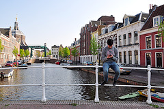 Texting on the bridge