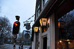 Outside cafe Oosterling in Amsterdam