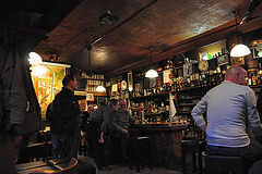 Inside cafe Oosterling in Amsterdam