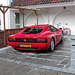 It is not every day that you can see a Ferrari parked on a driveway