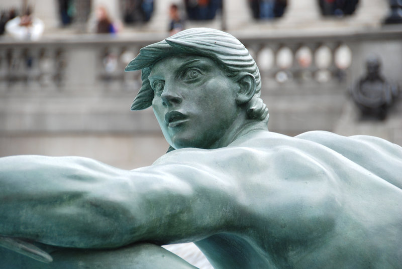 Merman at Trafalgar Square