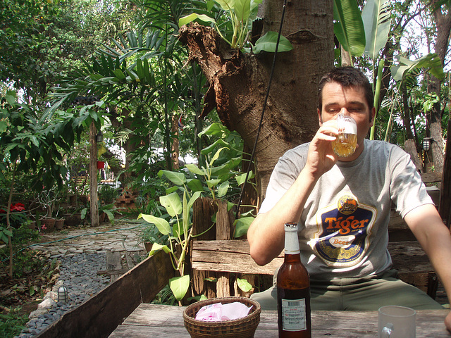 Kanchanaburi - our favourite beer garden