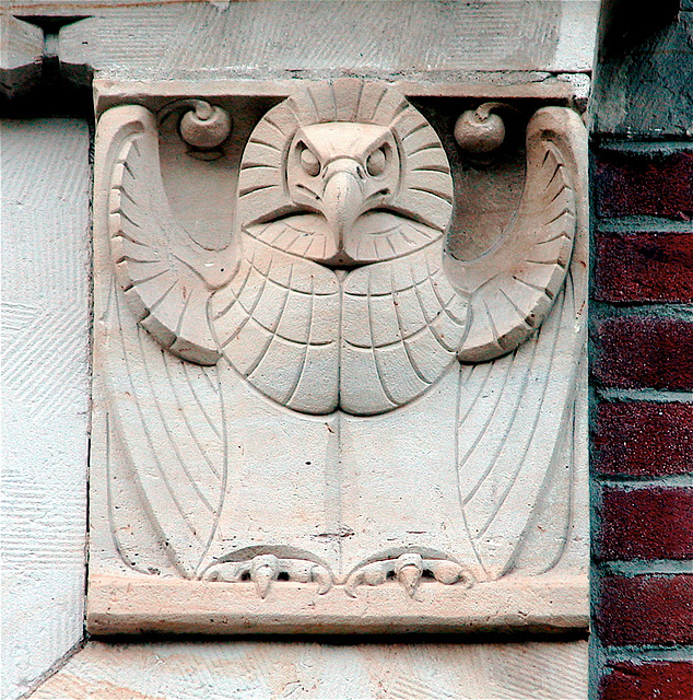 Decorative stone in Amsterdam