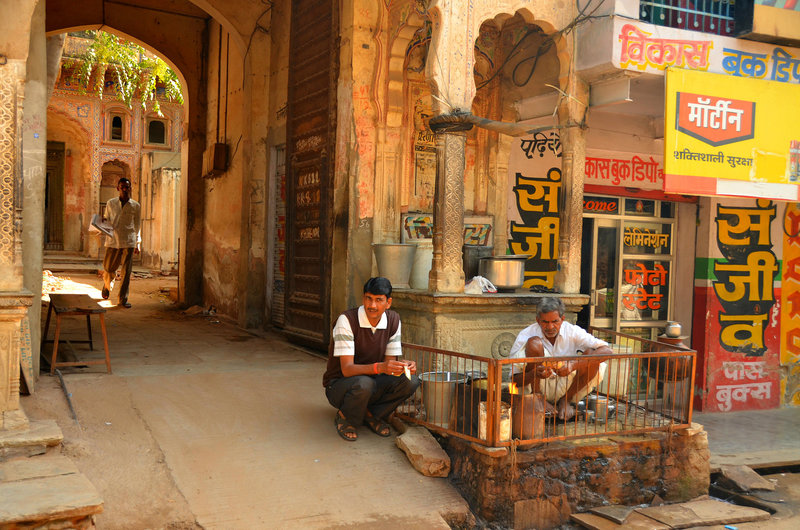 Tea seller (Chai wallah)