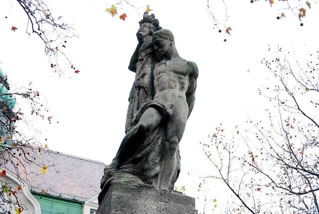 Monument for Dr. Carl Freiherr Auer von Welsbach