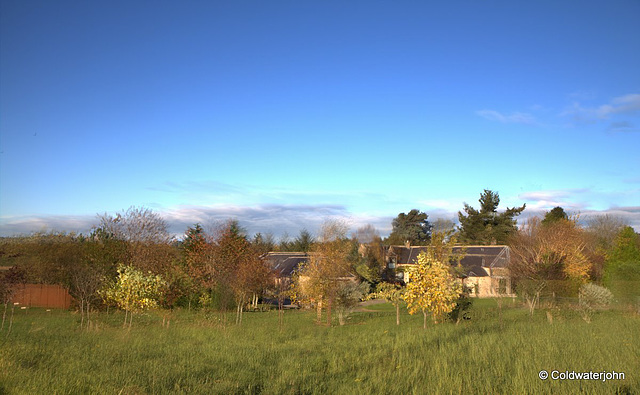 Autumn colours at dawn