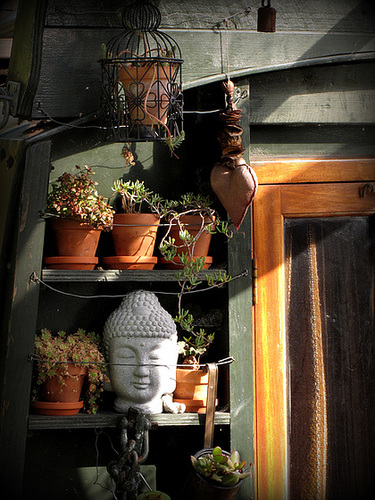 Canal Boat Buddha