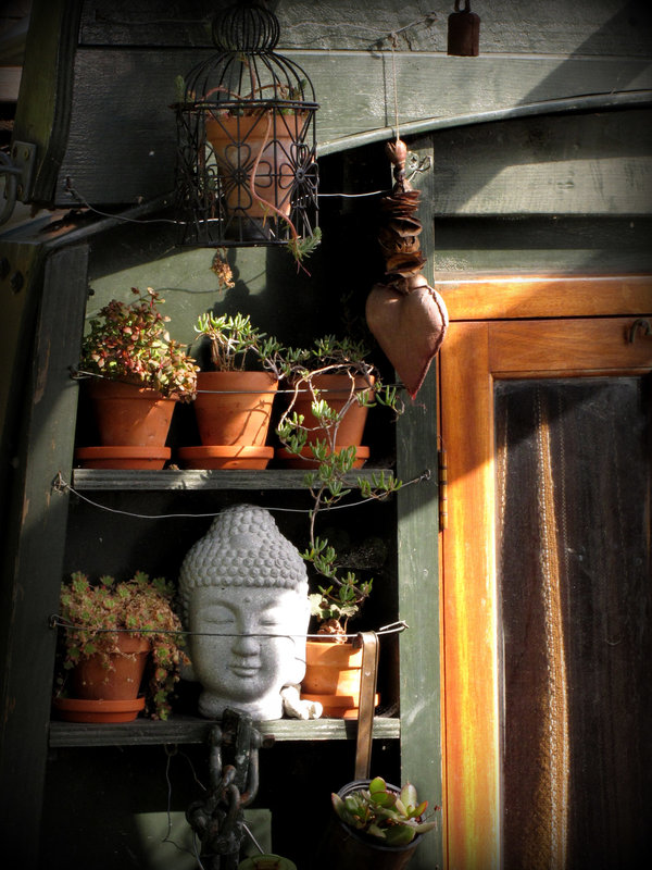 Canal Boat Buddha
