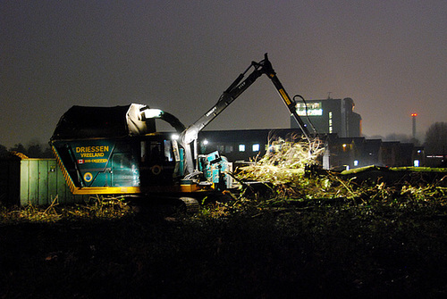 Machine that eats trees