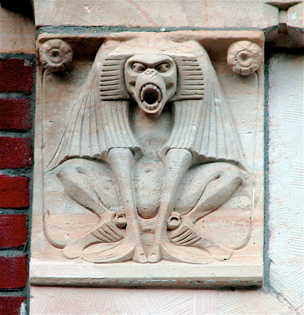 Decorative stone in Amsterdam