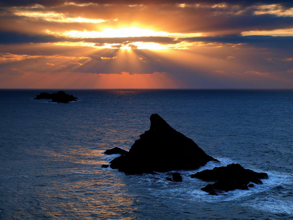 Sunrays At Trevose Head