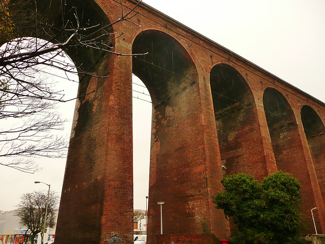 railway viaduct, folkestone