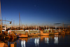 Cannes old harbor, early morning