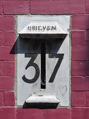 Letter box in Haarlem