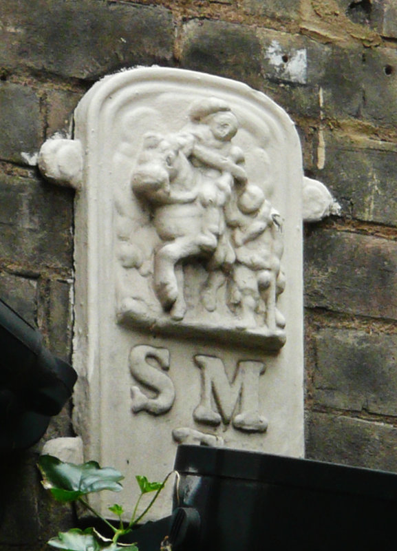 parish boundary marker, charing cross rd., london