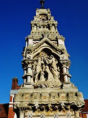 market place fountain, saffron walden