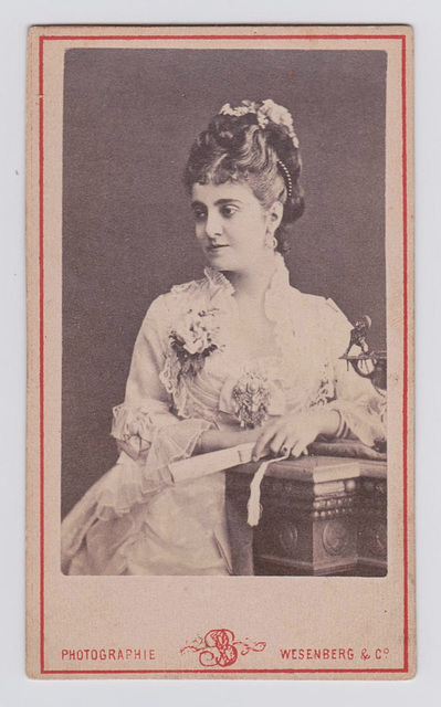 Adelina Patti by Wesenberg