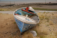 Blue boat