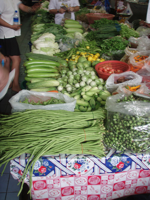 market - Thai vegetables
