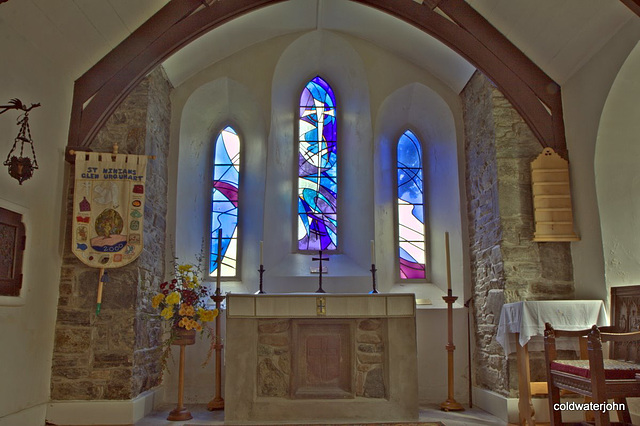 Modern Stained Glass: St Ninians Glen Urquhart