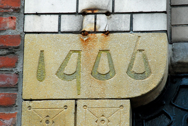 Art Nouveau numbers