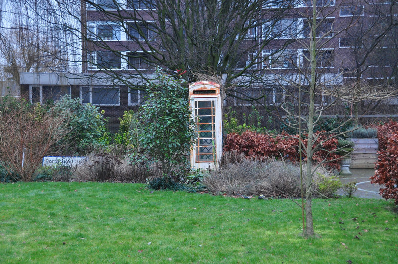 English phone box