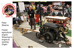 Modelworld 2014 - Peter Stearne Steam Engines & Organ - Brighton - 22.2.2014