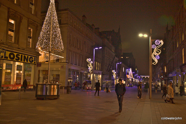 Glasgow Night Lights