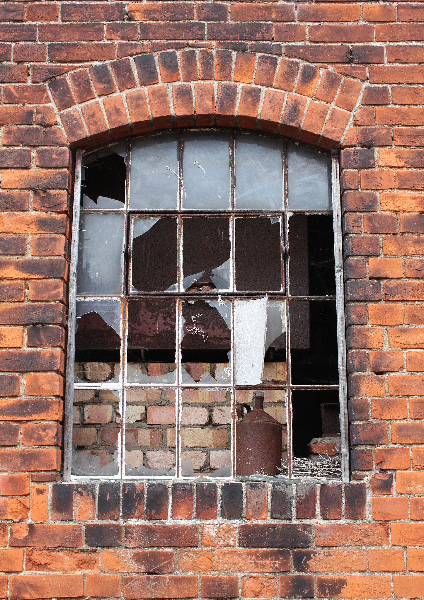 Through the arched window