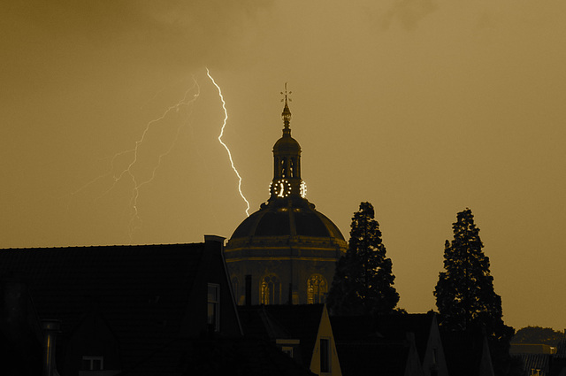 Storm over Leiden
