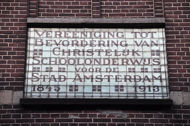 Vereeniging tot bevordering van Christelijk Schoolonderwijs voor de stad Amsterdam