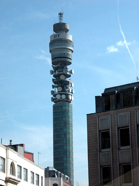 Post Office Tower in London