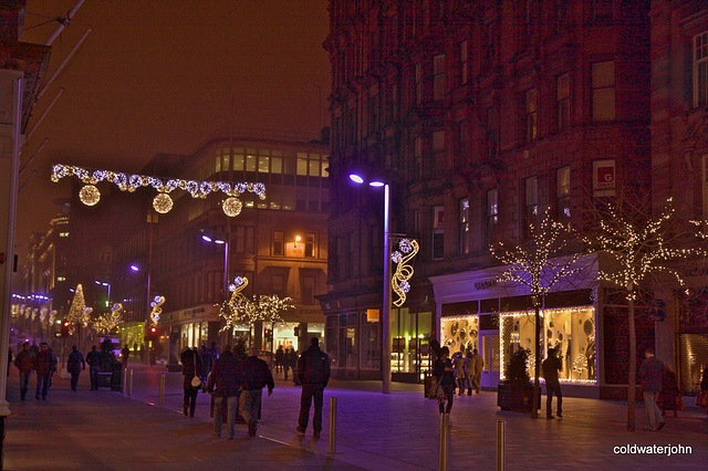 Glasgow Night Lights