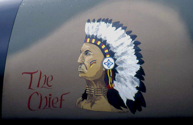 'The Chief' F-111E Nose Art