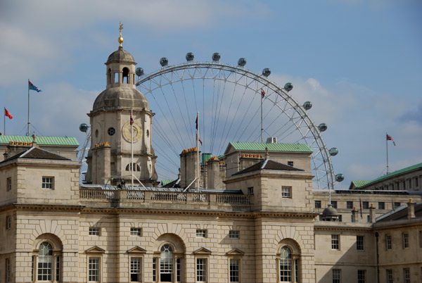 Keeping an eye on Horseguards Parade