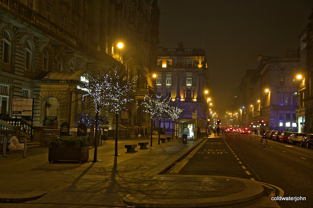 Glasgow Night Lights