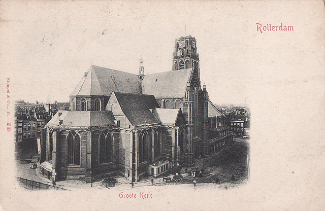 groote kerk, rotterdam