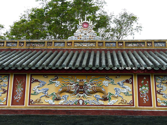 Roof of the Thai Hoa Palace