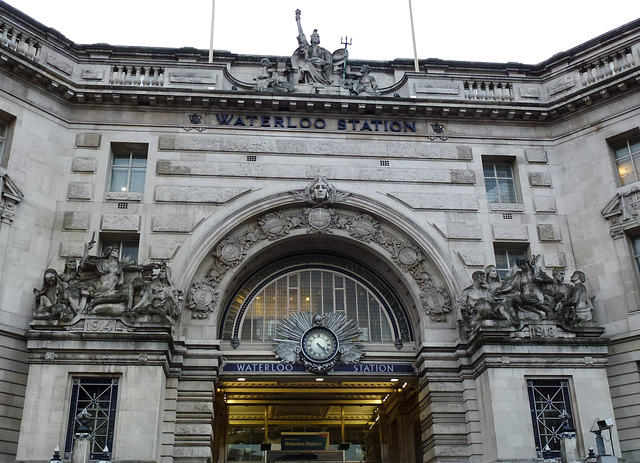 waterloo station, london