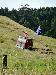 Santa on the Grand Ridge Road