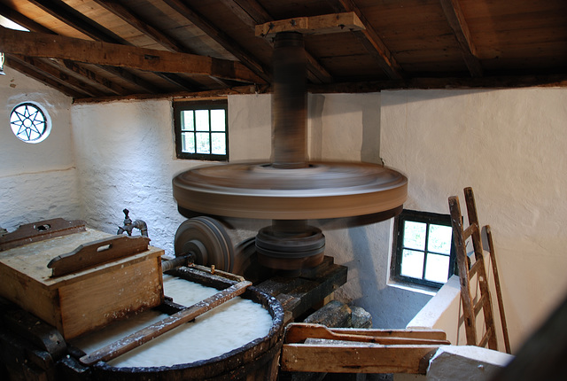 A visit to the Open Air Museum (Heritage Park): Paper mill