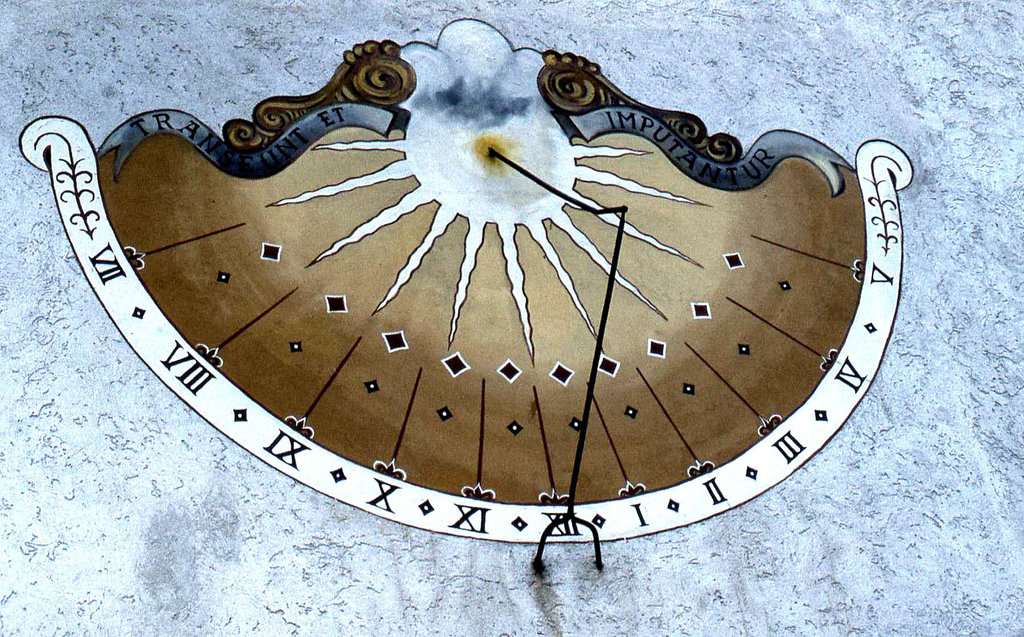 Sundial on a Cloudy Afternoon