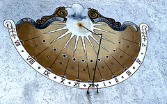 Sundial on a Cloudy Afternoon
