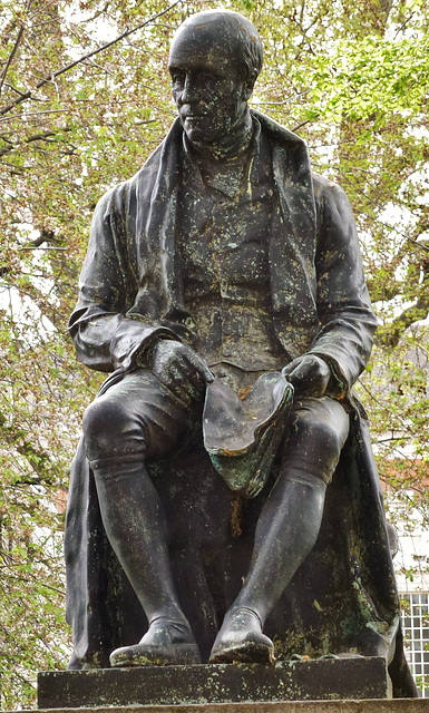 john cartwright's statue, bloomsbury, london