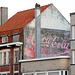 Old Coca-Cola ad in Bredene (Belgium)