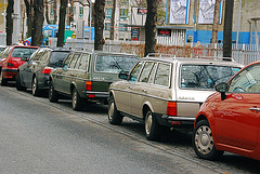 Mercedes-Benz W123 in Vienna