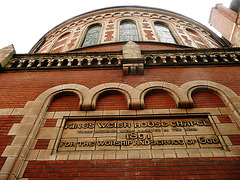 king's weigh house chapel, westminster, london