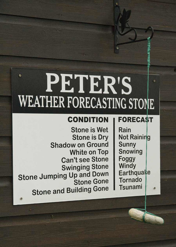 Forecasting stone