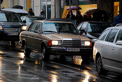 Mercedes-Benz W123 in Vienna