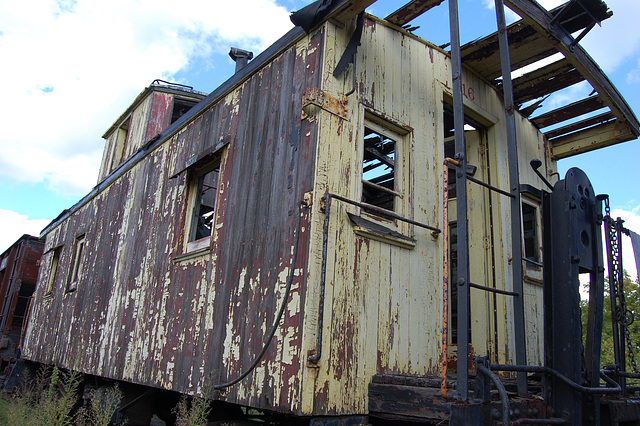 Old Yellow no. 16 Caboose